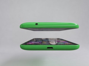 microsoft lumia 535 green 3D Model