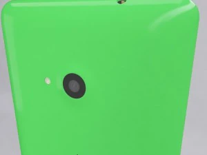 microsoft lumia 535 green 3D Model