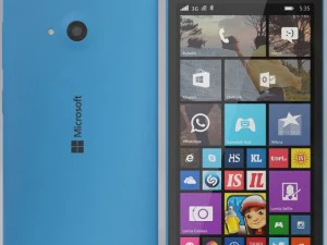 マイクロソフト ルミア 535 ブルー 3Dモデル