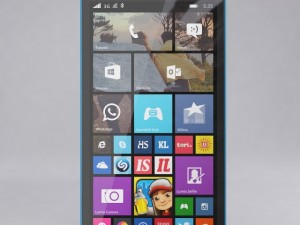 microsoft lumia 535 blue 3D Модель