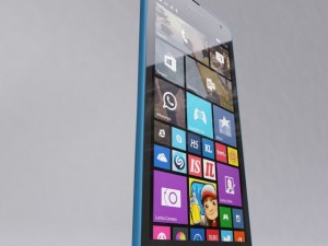 microsoft lumia 535 blue 3D Модель