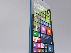 microsoft lumia 535 blue 3D Модель