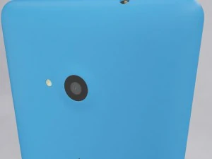 microsoft lumia 535 blue 3D Model
