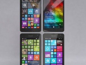microsoft lumia 535 gray Model 3D