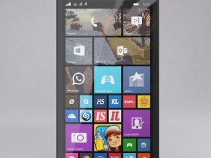 microsoft lumia 535 gray Model 3D