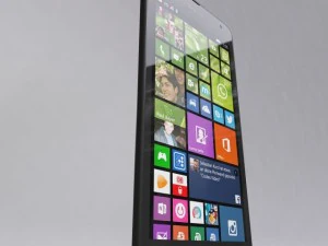 microsoft lumia 535 black 3D Model
