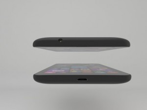 microsoft lumia 535 black Modèle 3D