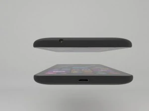 microsoft lumia 535 black 3D Model