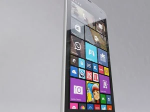 microsoft lumia 535 white 3D Model