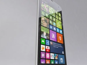 microsoft lumia 535 white 3D Model