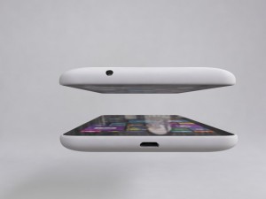 microsoft lumia 535 white 3D-Modell