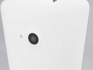 microsoft lumia 535 white 3D Model