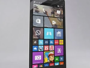 microsoft lumia 535 white 3D Model