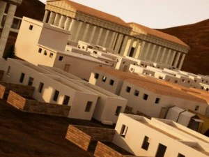希腊罗马阿拉伯城市 3D 模型