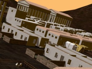 greek roman arab city 3D Model