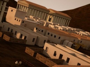 greek roman arab city 3D Model