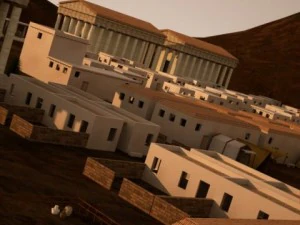 greek roman arab city 3D Model
