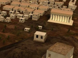 greek roman arab city 3D Model