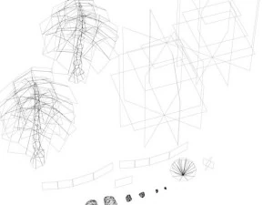 pack nature lowpoly Modèle 3D