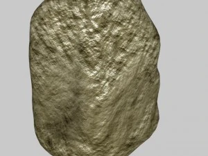 rocher low poly Modèle 3D