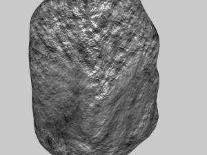 low poly boulder 3D Model