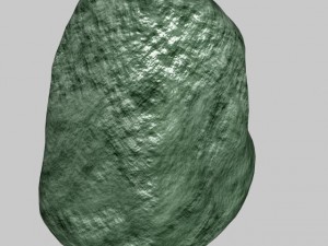 low poly boulder 3D Model