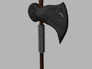 fantasy axe 3D Model