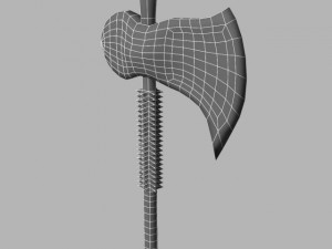 fantasy axe 3D Model