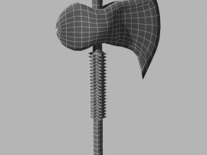 fantasy axe 3D Model