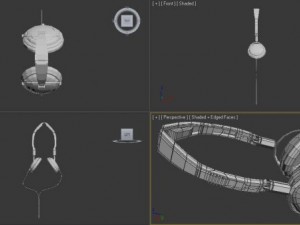 headset Model 3D
