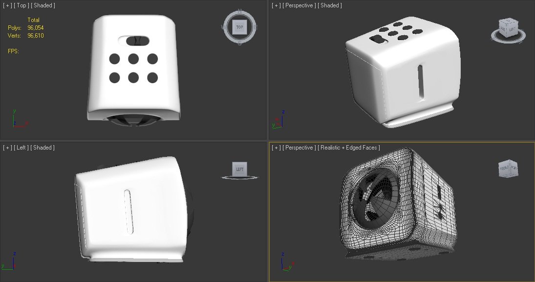 Speaker 3d model