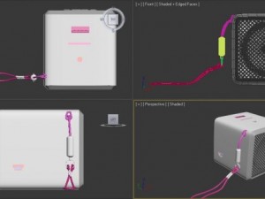 speaker Model 3D