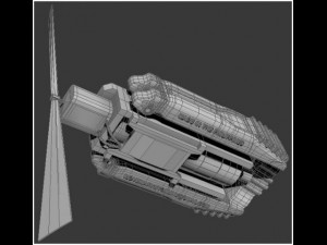 flying camera Modèle 3D