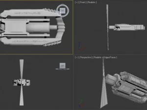 flying camera 3D Model