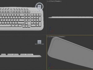keyboard Model 3D