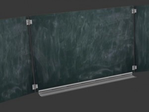 blackboard 3D Model