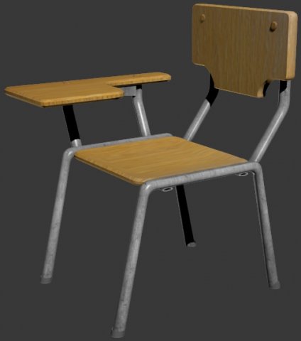 chair 3D 模型 .c4d .max .obj .3ds .fbx .stl .blend 