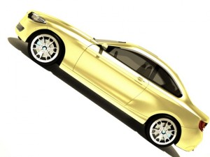 bmw m2 coupe 2014 f22  220d 3D Model