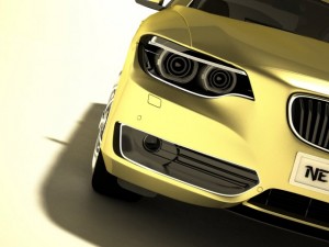 bmw m2 coupe 2014 f22  220d 3D Model