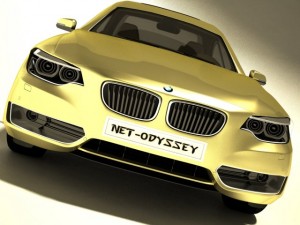 bmw m2 coupe 2014 f22  220d 3D Model