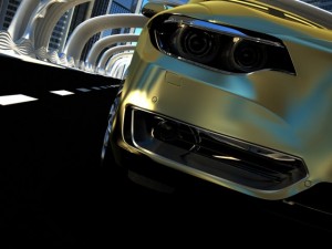 bmw m2 coupe 2014 f22  220d 3D Model