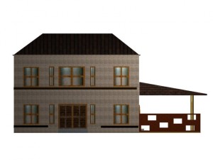 vestern 3D Model
