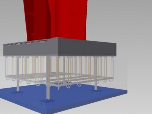 steel tree Modello 3D
