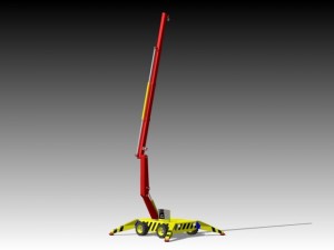 mini crane 3D Model