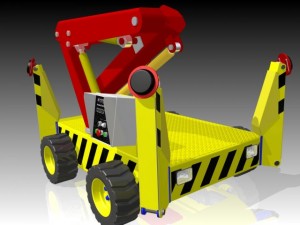mini crane 3D Model