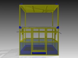 aerial safety platform 3Dモデル
