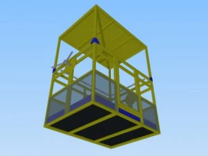 aerial safety platform 3D Model