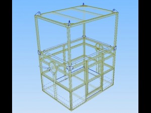 aerial safety platform 3Dモデル