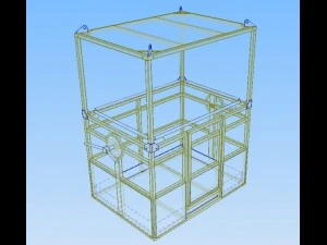 aerial safety platform 3D Model