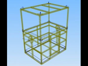 aerial safety platform 3D Model
